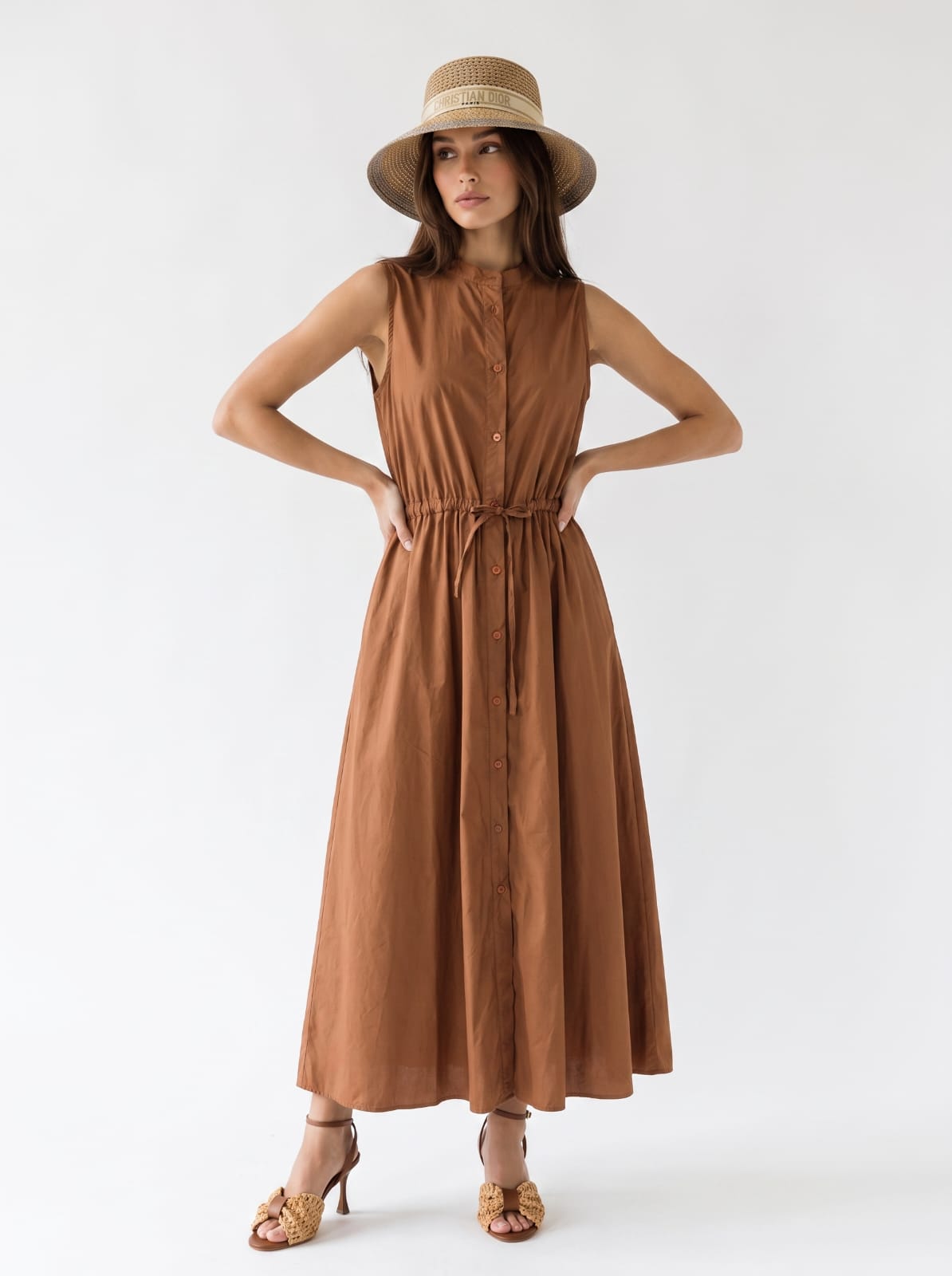 Abito Dafne - Ruggine donna