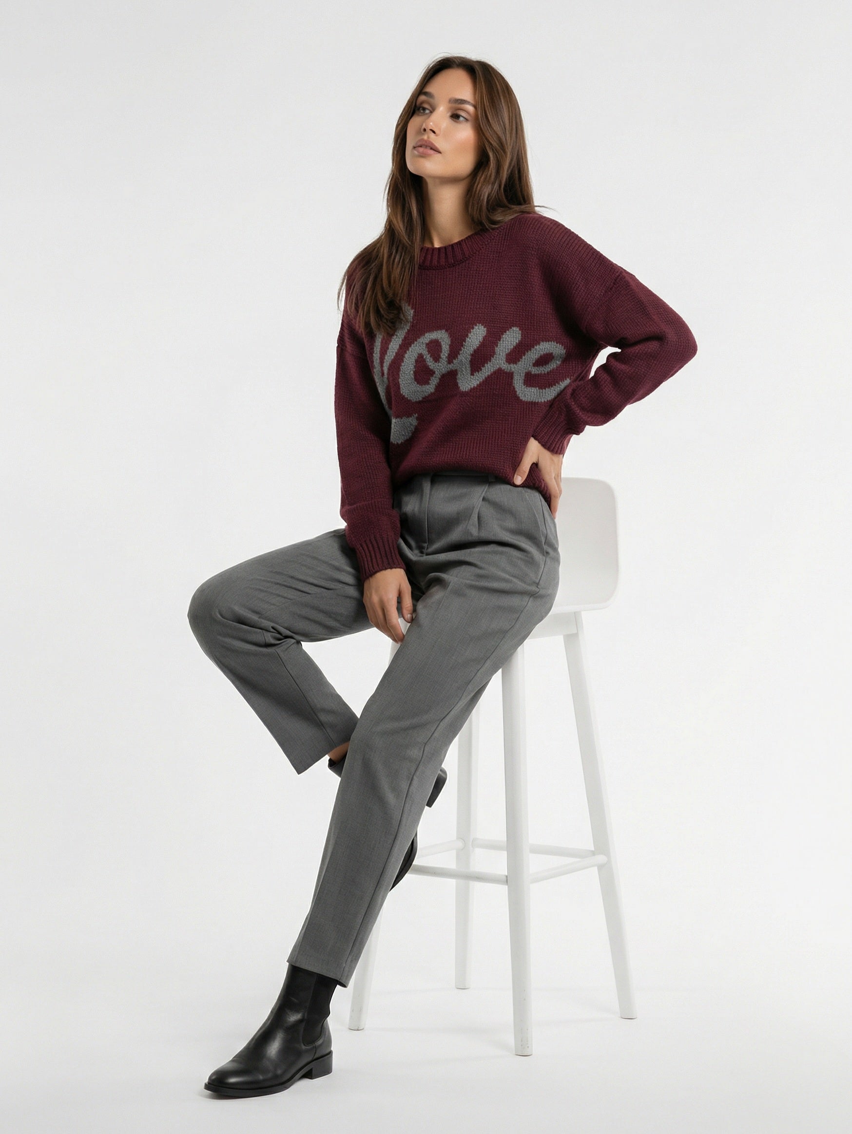 Pantalone Irina - Grigio donna