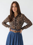 Camicia Yara - Pois Ruggine Camicia donna
