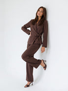 Coordinato Asteria - Marrone Coordinato donna