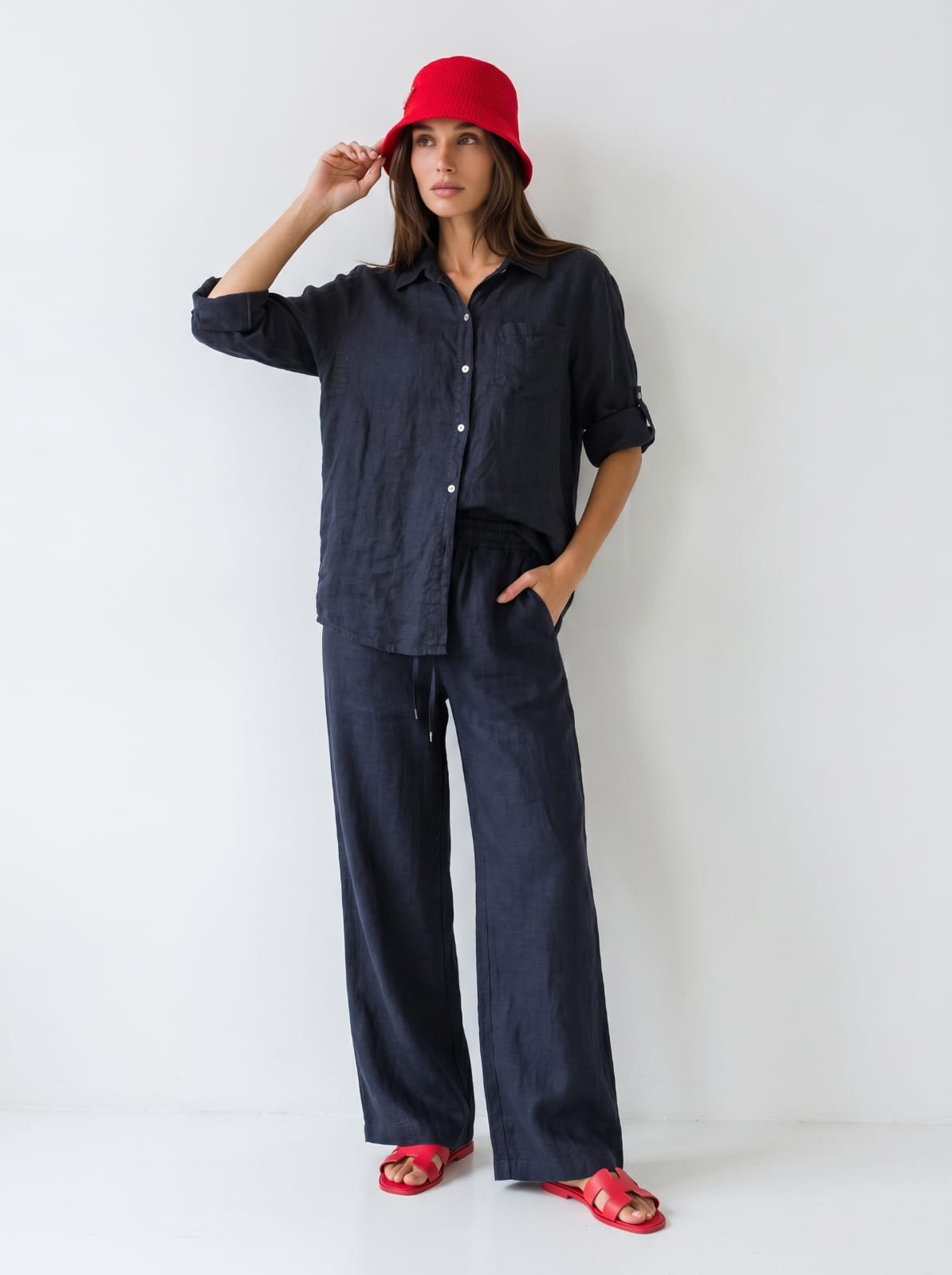 Coordinato Malaga - Blu donna