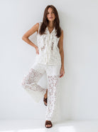 Coordinato Fiorella - Bianco donna