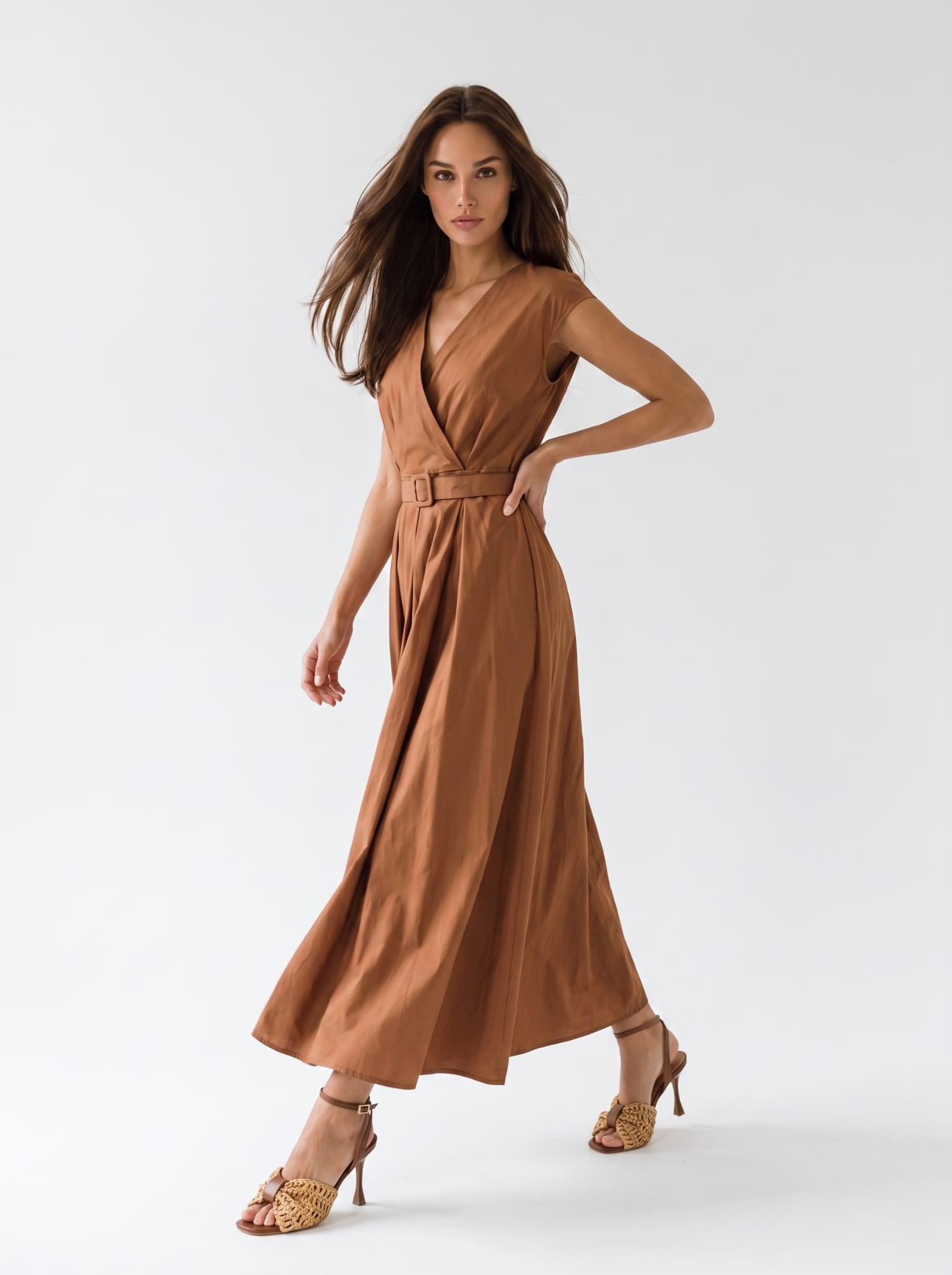 Abito Isolde - Ruggine donna