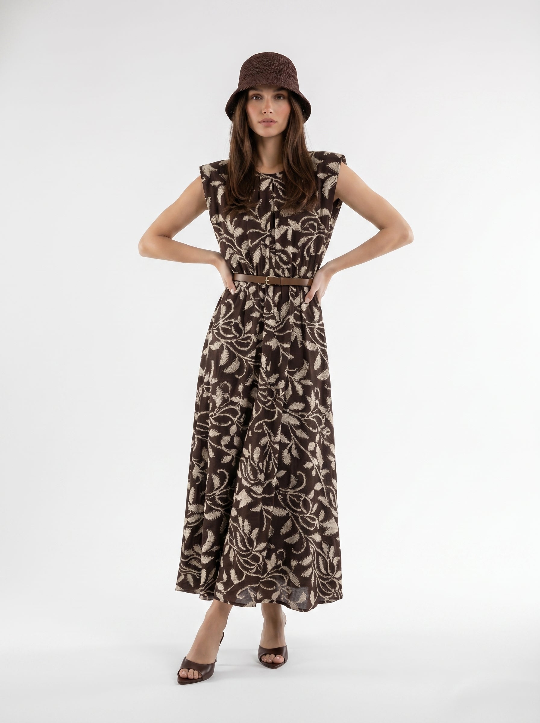 Abito Sandy - Marrone donna