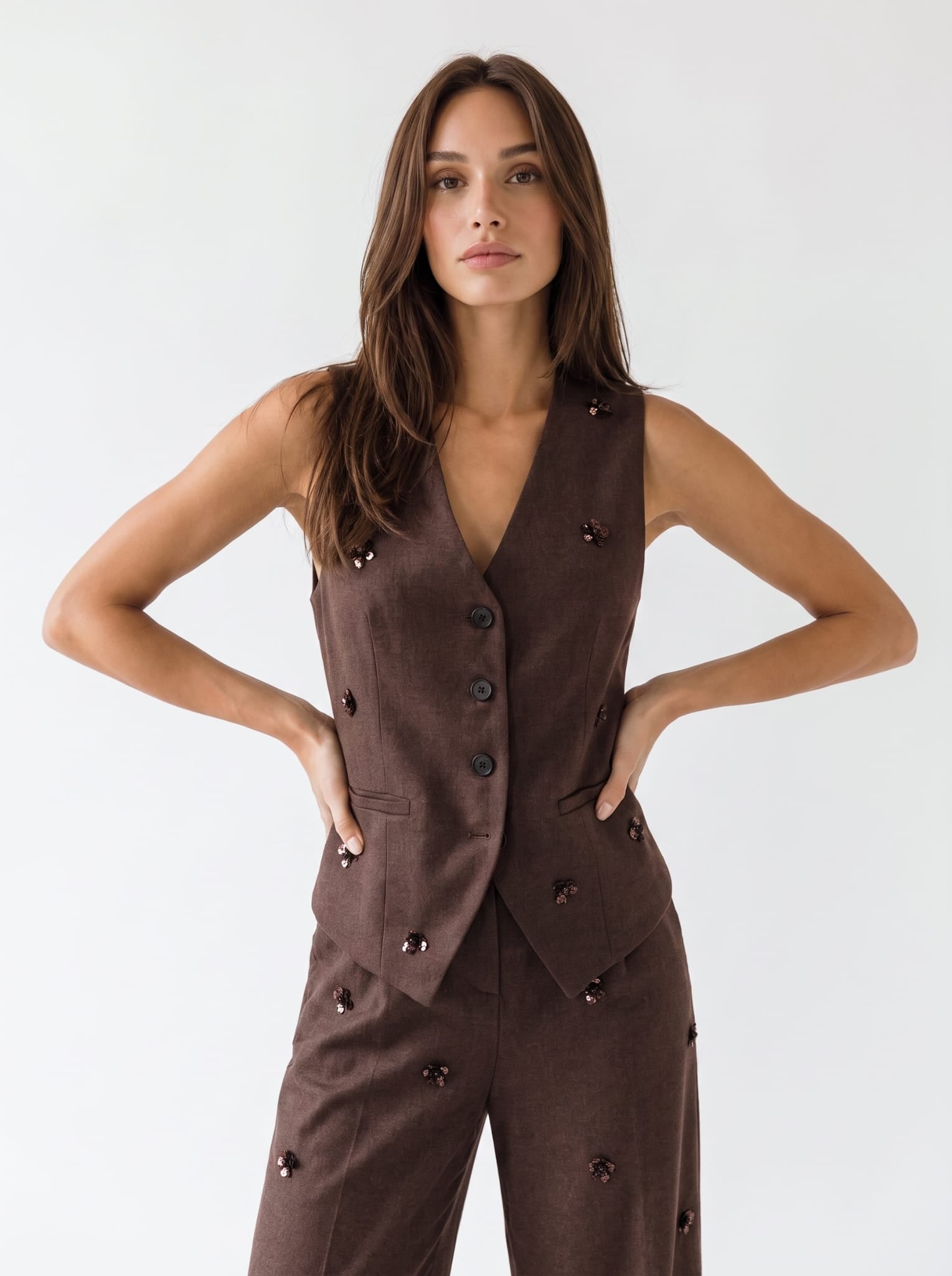 Tailleur Vesper - Cacao Tailleur donna