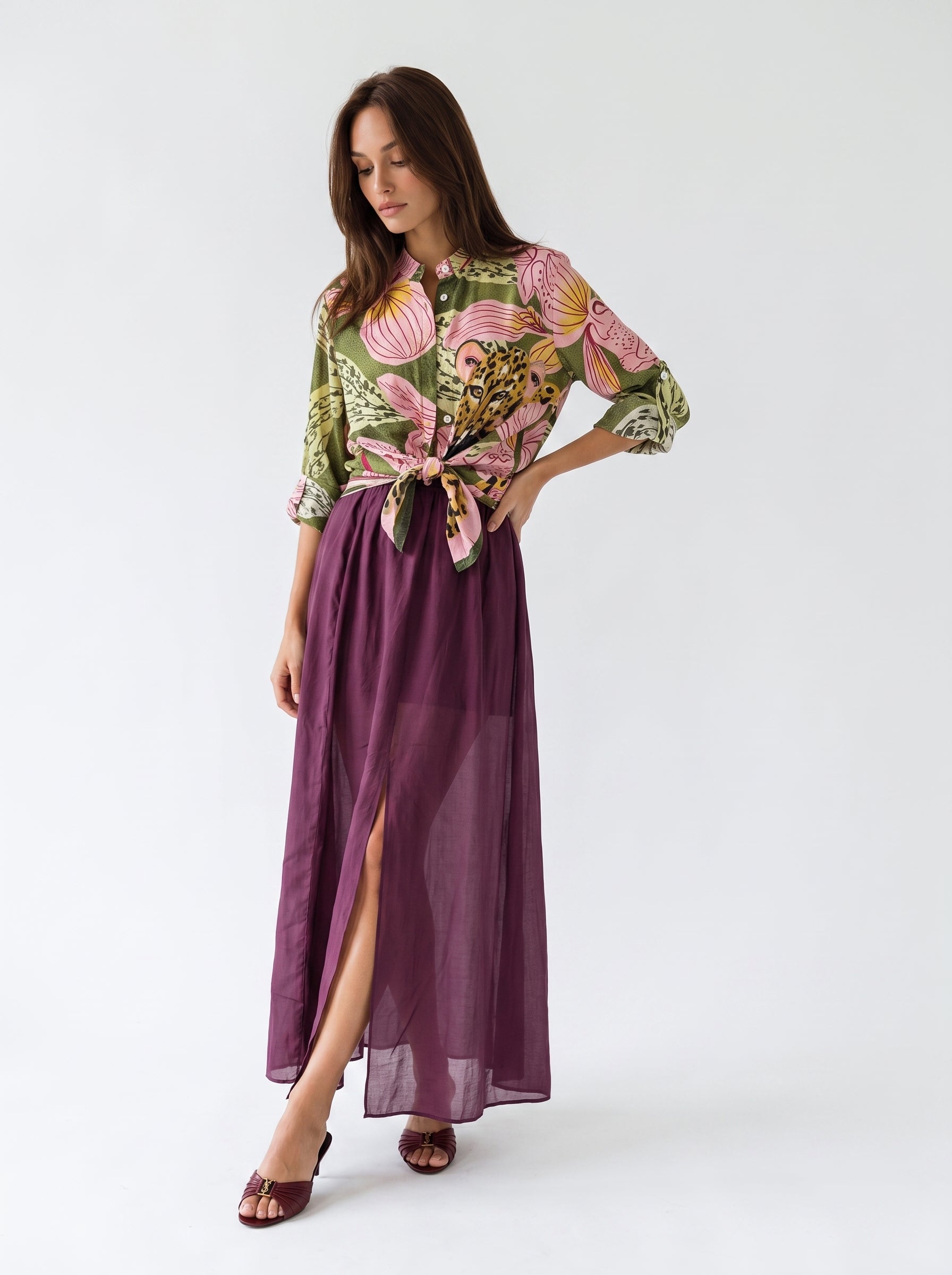 Gonna Dorotea - Bordeaux donna