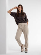 Pullover Amandine - Marrone Maglia donna