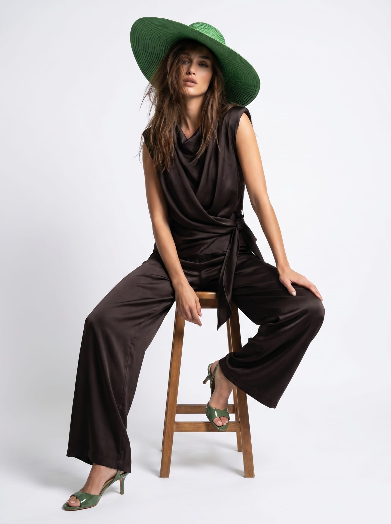 Coordinato Nerissa - Marrone donna