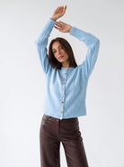 Cardigan Elvira - Azzurro Maglia donna