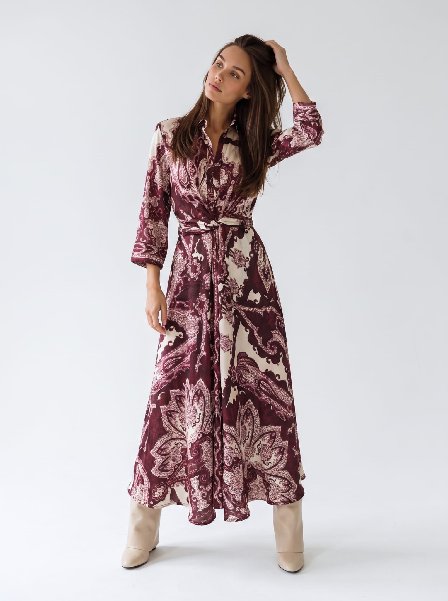 Abito Dalia - Bordeaux Abito donna