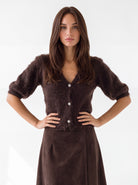 Cardigan Colette – Cioccolato Cardigan donna