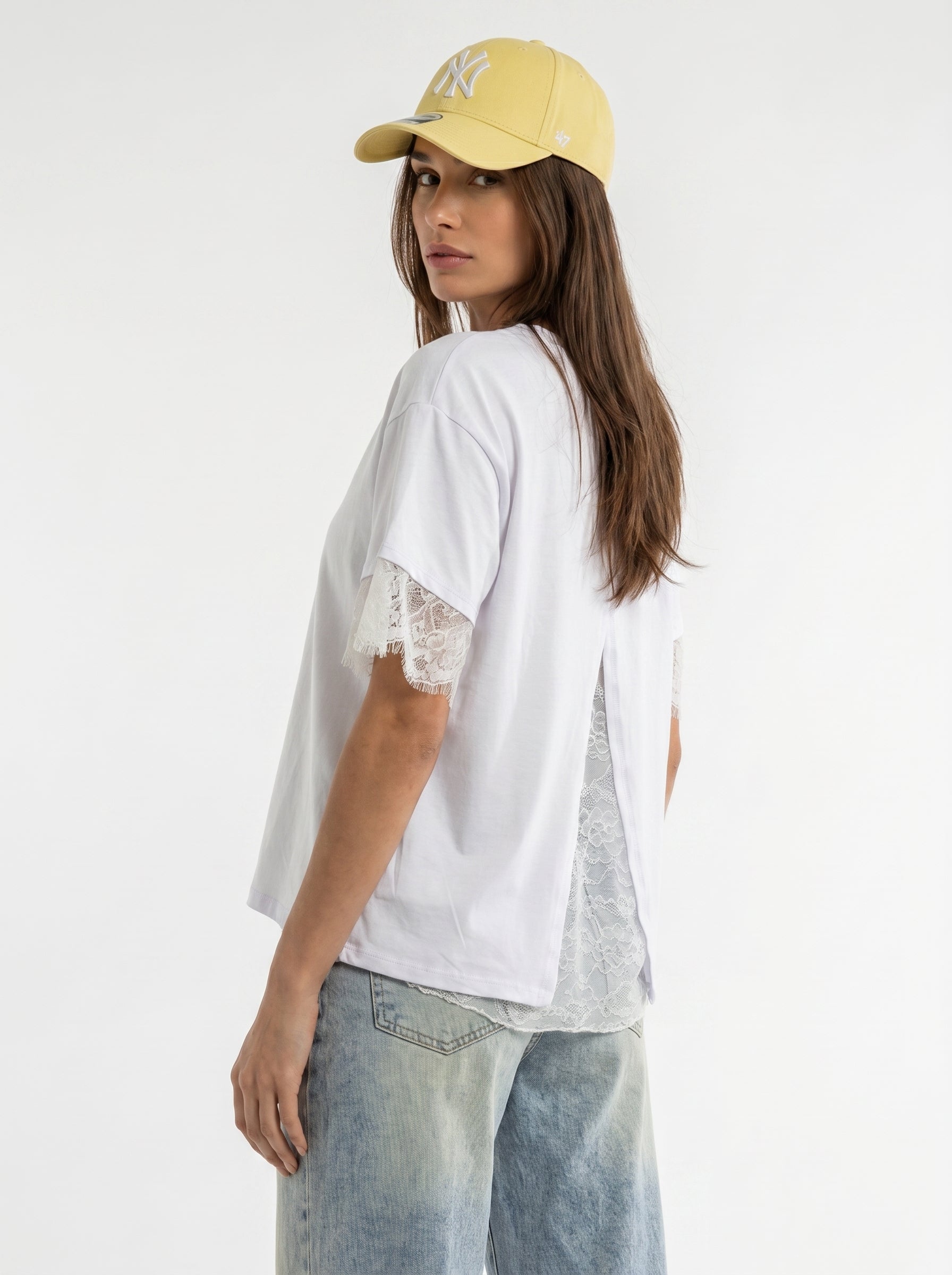 T-shirt Dalila - Bianco donna