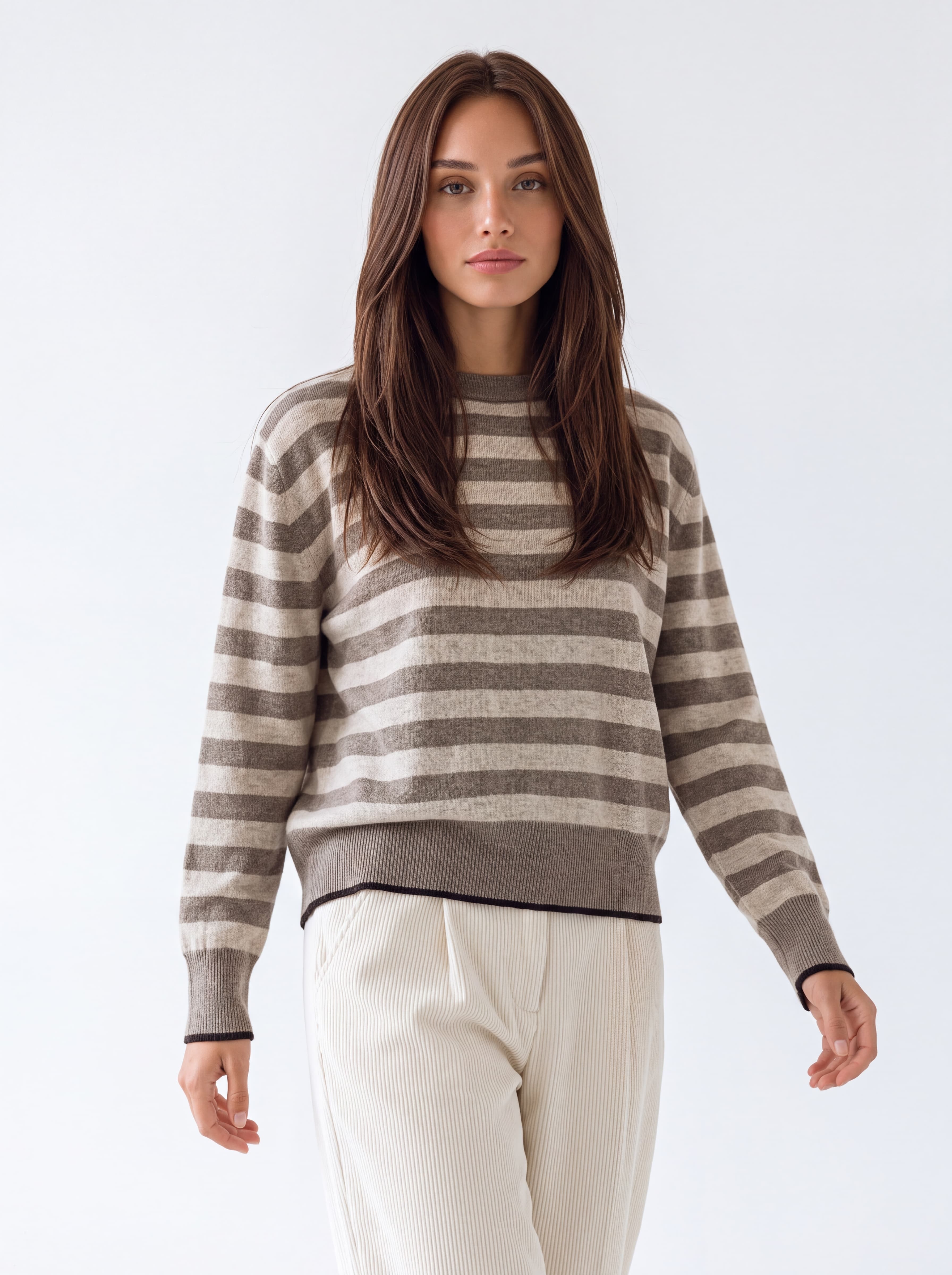 Pullover Roxane – Taupe/ Beige Maglia donna