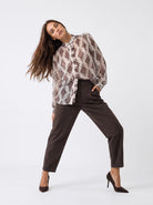 Camicia Ondine – Burro multicolor Camicia donna
