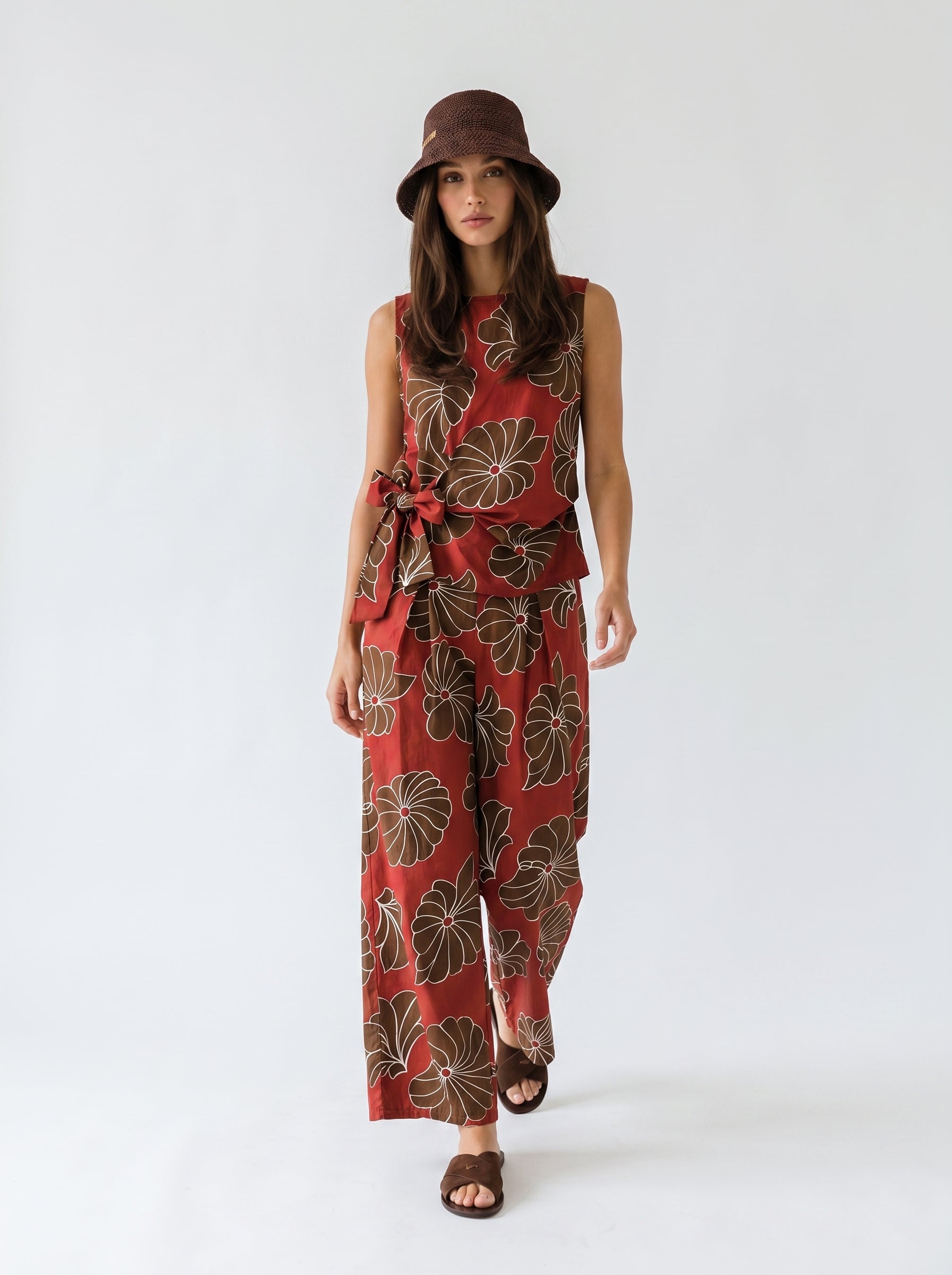 Camicia Amal - Bordeaux donna
