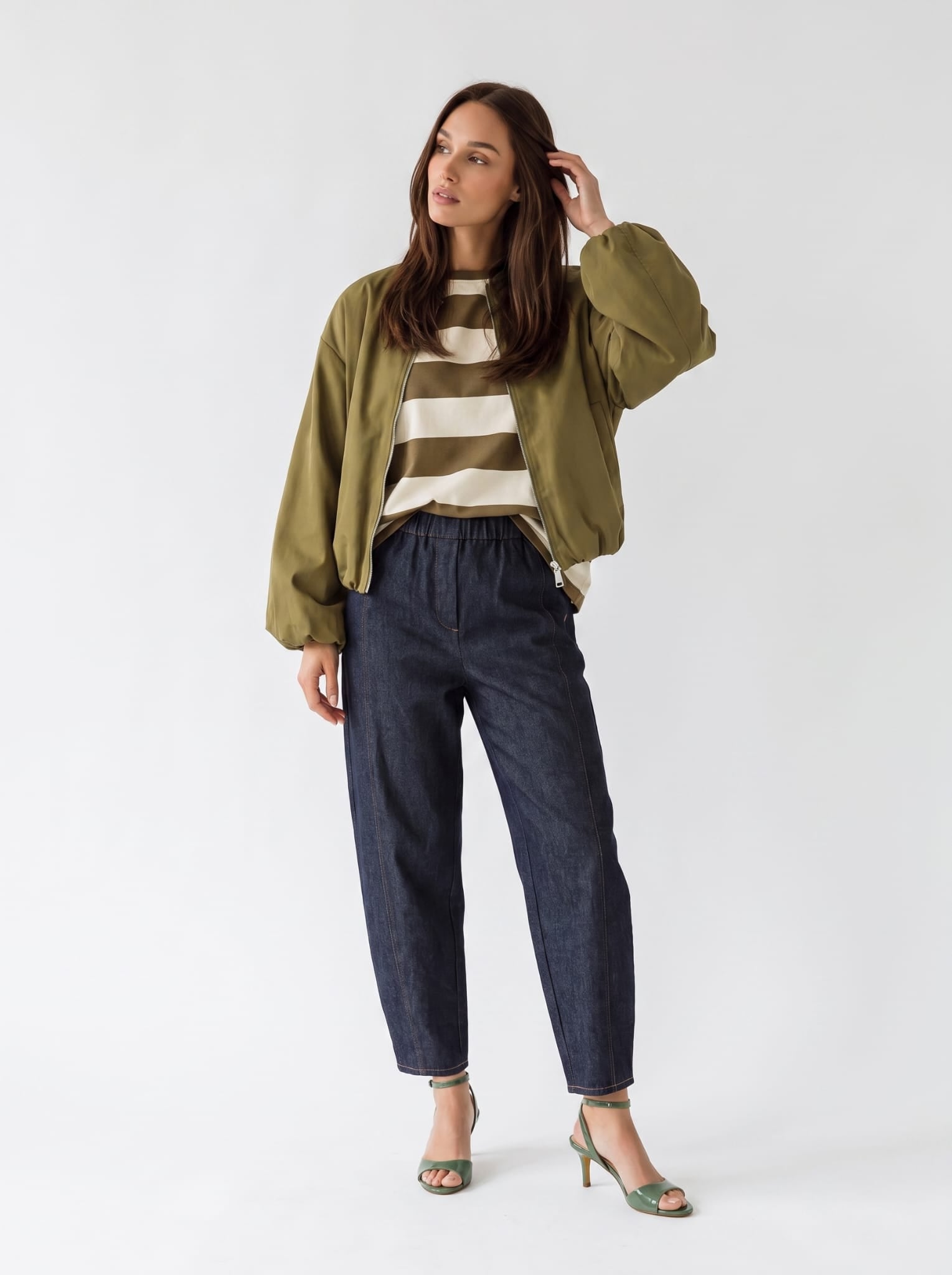 Bomber Isolde - Verde Oliva Capispalla donna