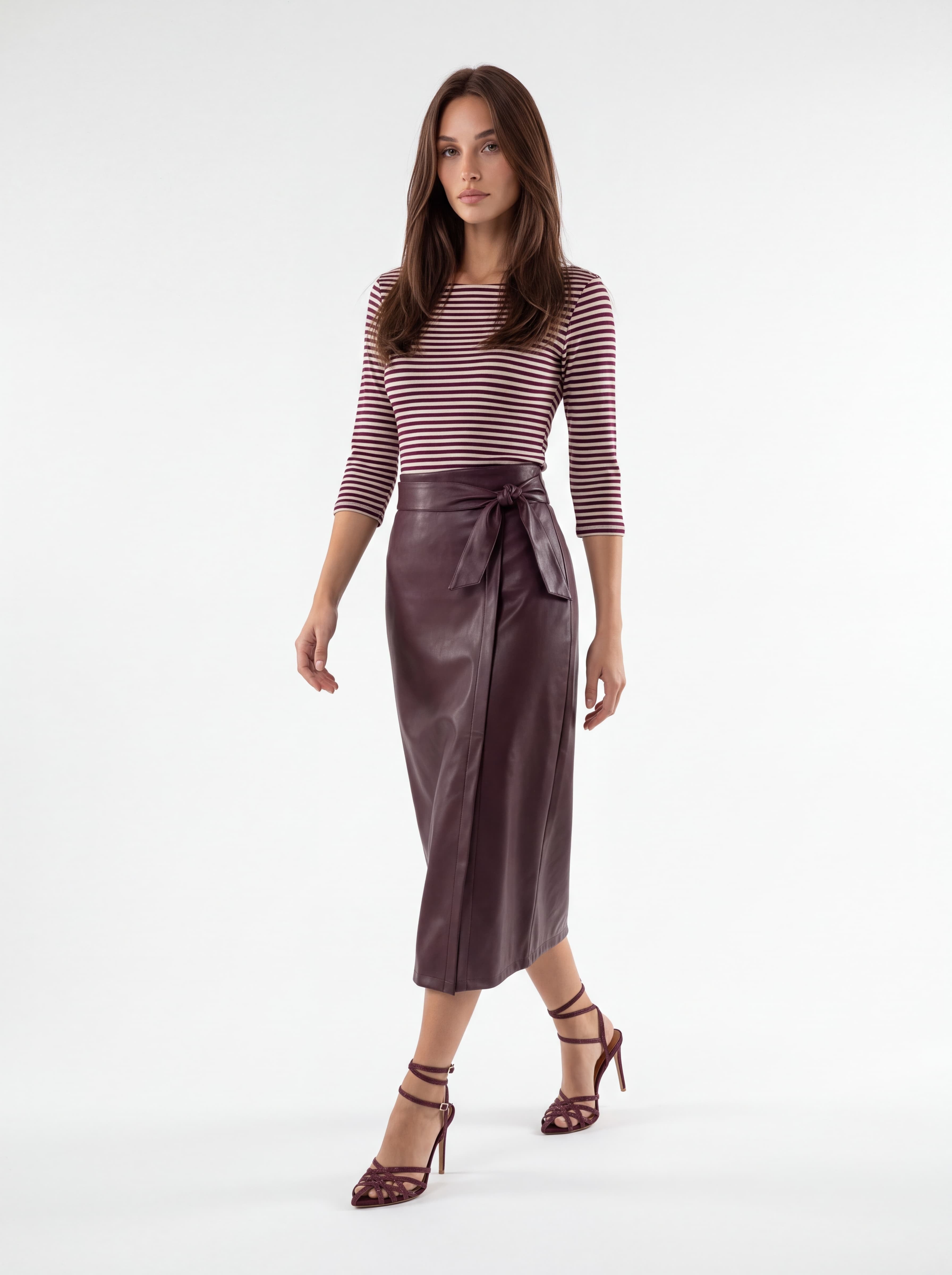 T-Shirt Maëlle – Bordeaux T-Shirt donna
