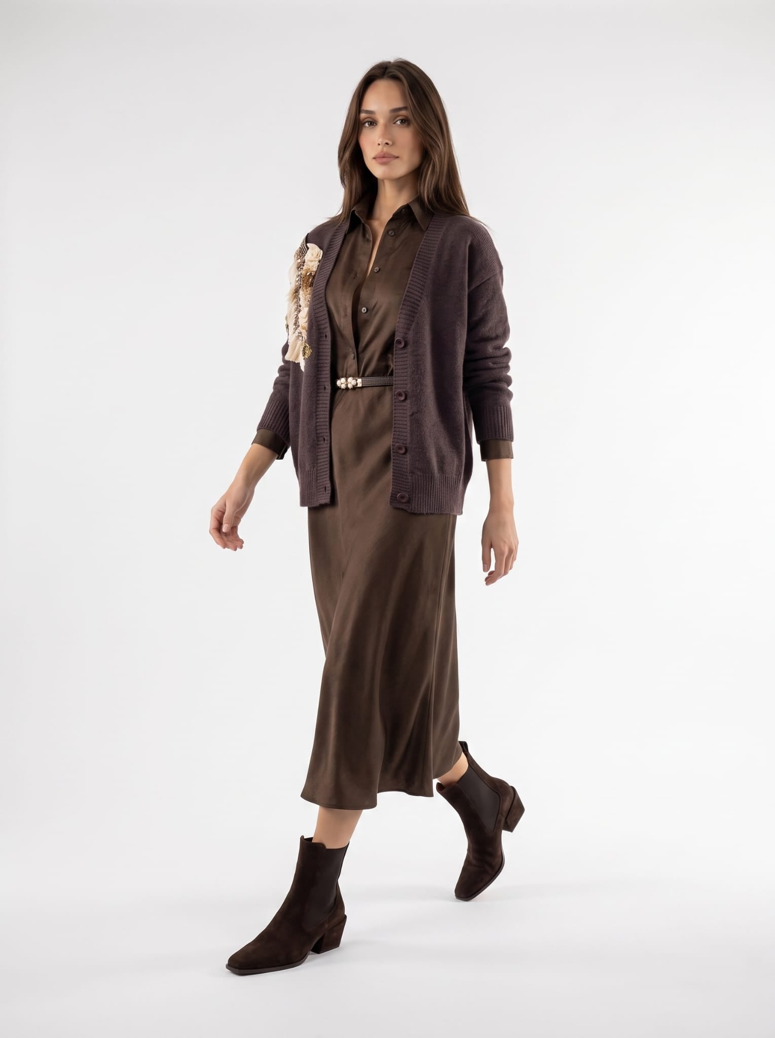 Coordinato Nerissa - Marrone Coordinato donna