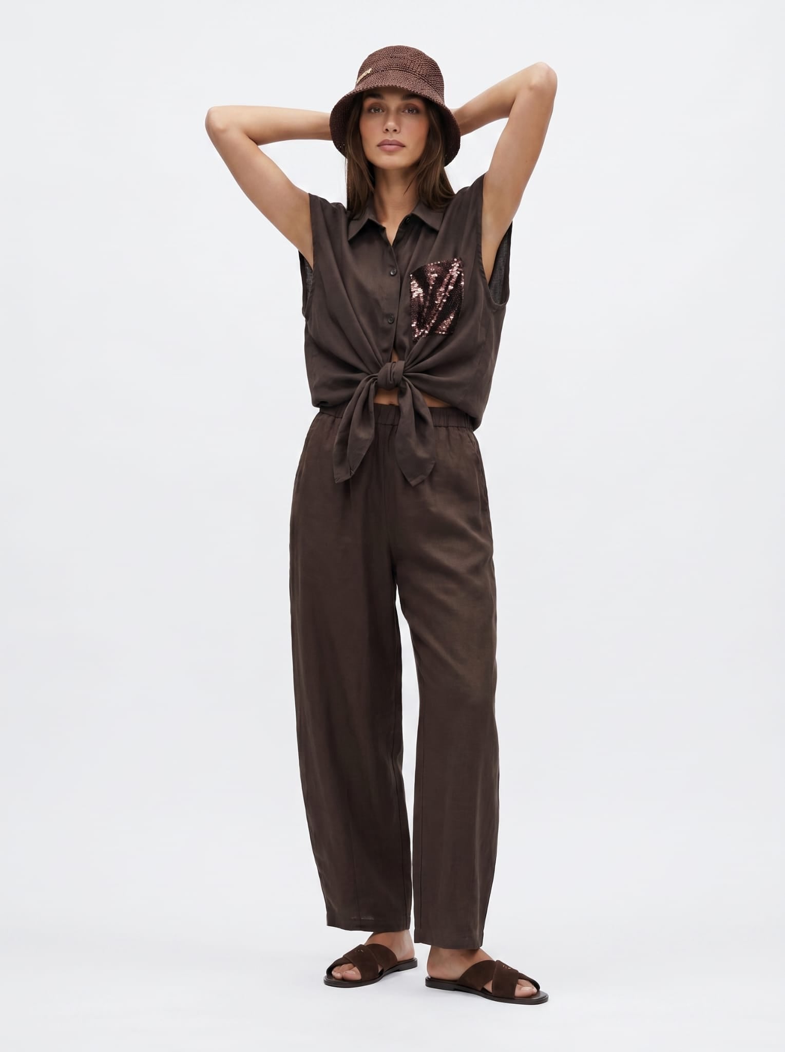 Coordinato Penelope - Marrone donna