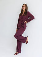 Coordinato Asteria - Bordeaux Coordinato donna