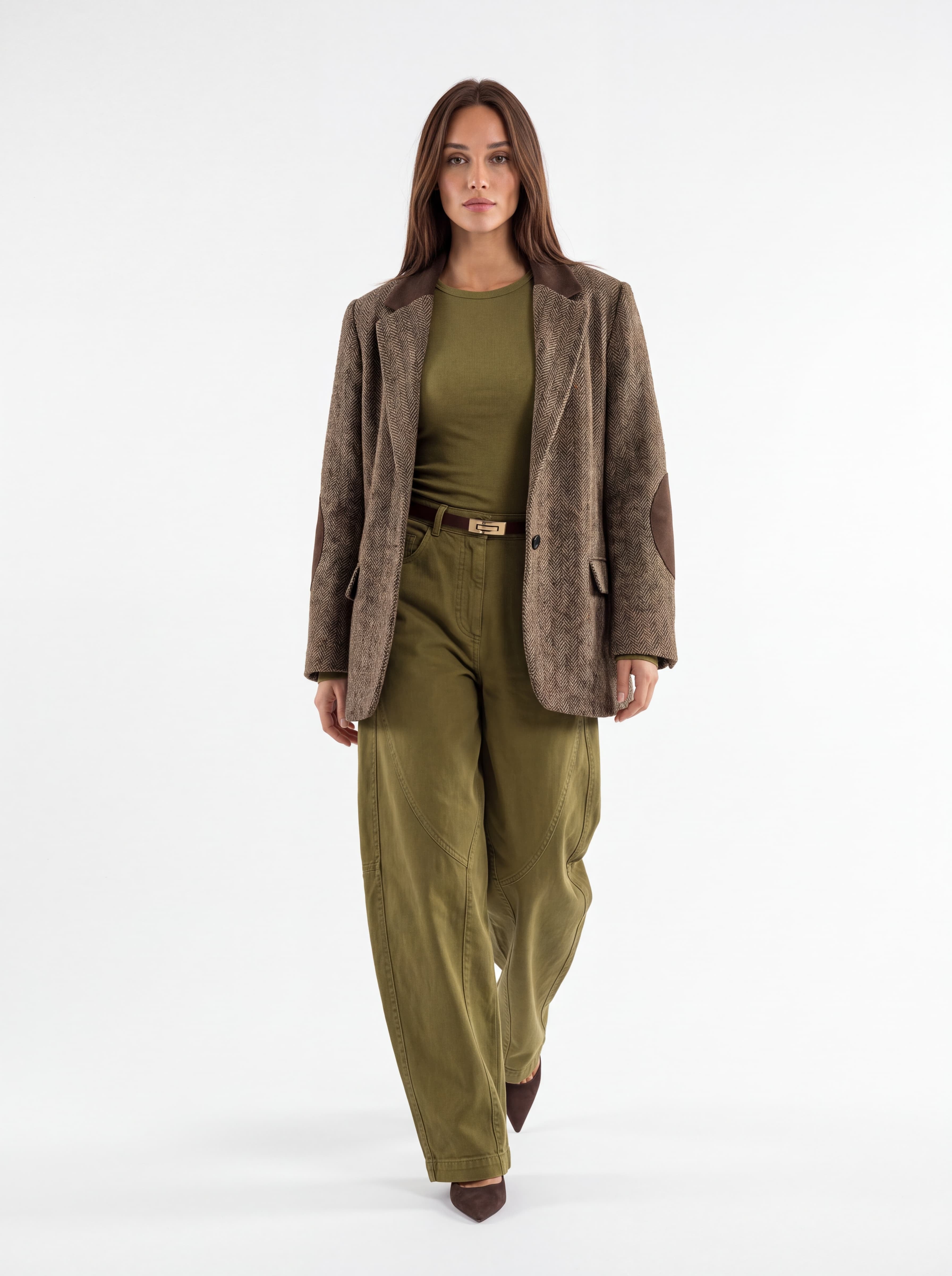 Pantalone Aurore – Verde Oliva Pantalone donna