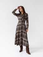 Chemisier Ottavia - Marrone Abito donna