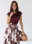 Abito Kaori - Bordeaux donna