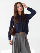 Camicia Anaïs – Blu Camicia donna