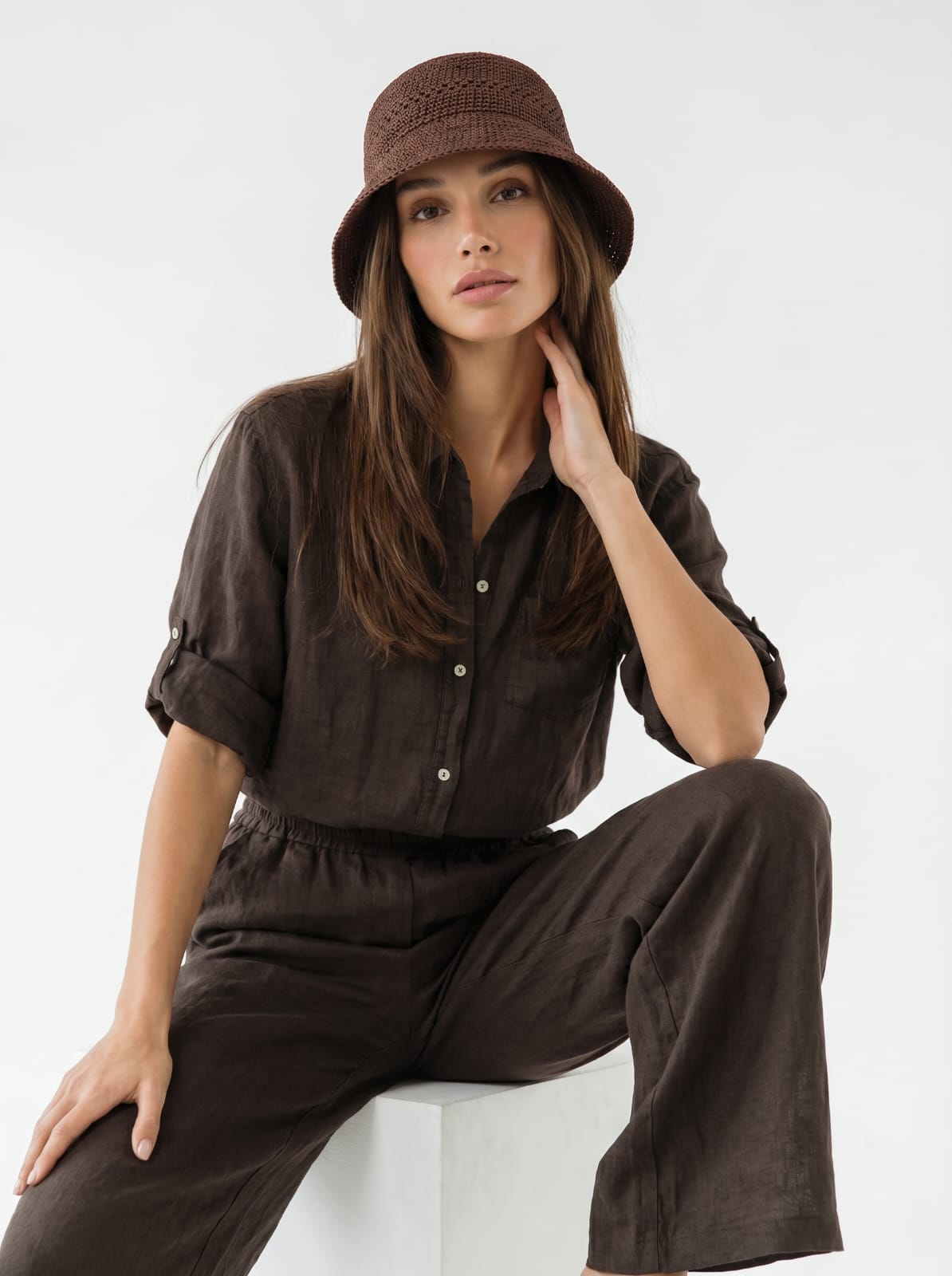 Coordinato Malaga - Marrone donna
