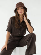 Coordinato Malaga - Marrone donna