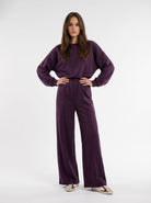 Felpa Elodie - Bordeaux Felpa donna