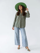 Camicia Lunaria - Verde donna