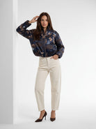 Giubbino Berenice – Blu Notte Multicolor Capispalla donna