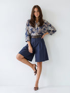 Bermuda Capri - Blu donna