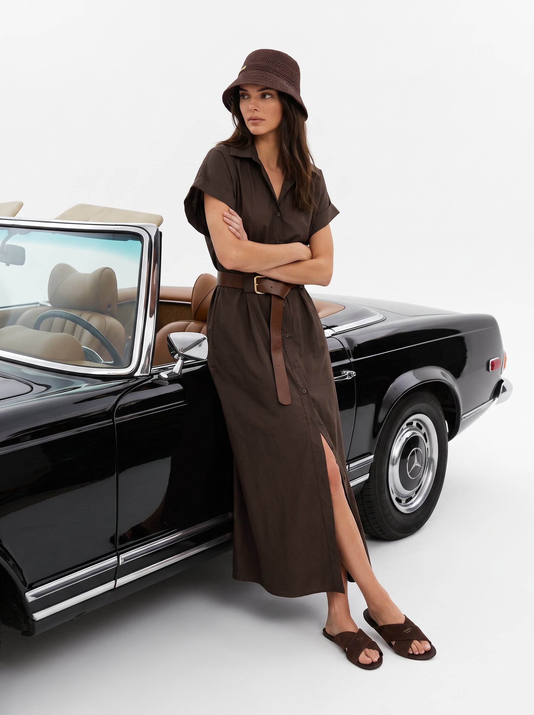 Abito Rachele - Marrone donna