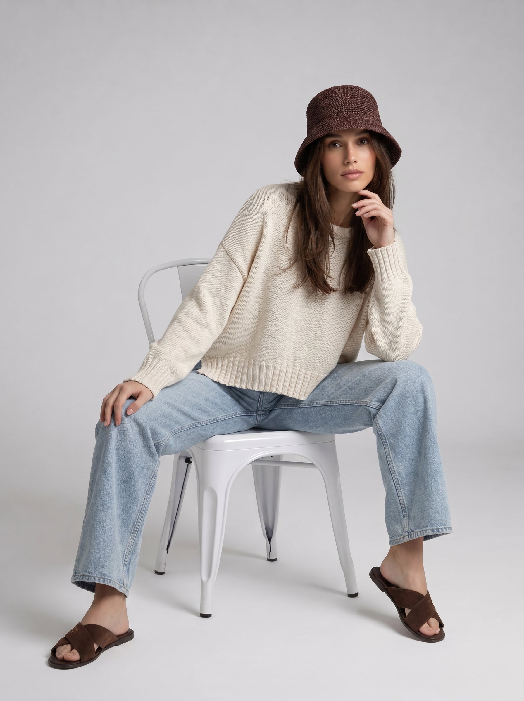 Maglia Nadia – Burro donna