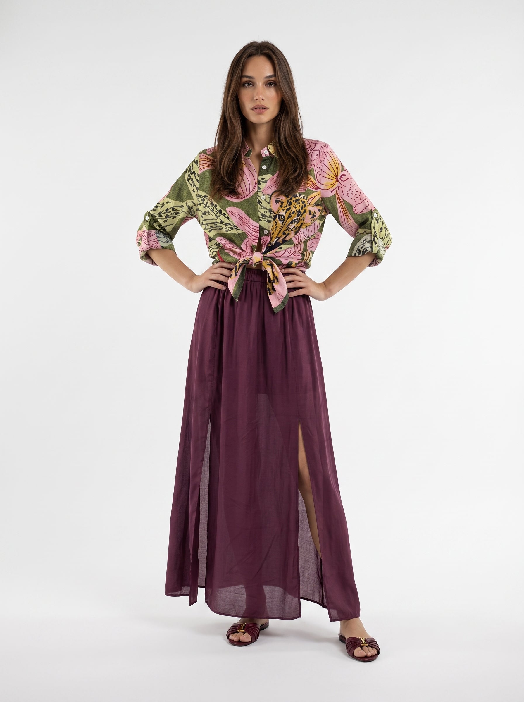 Gonna Dorotea - Bordeaux donna