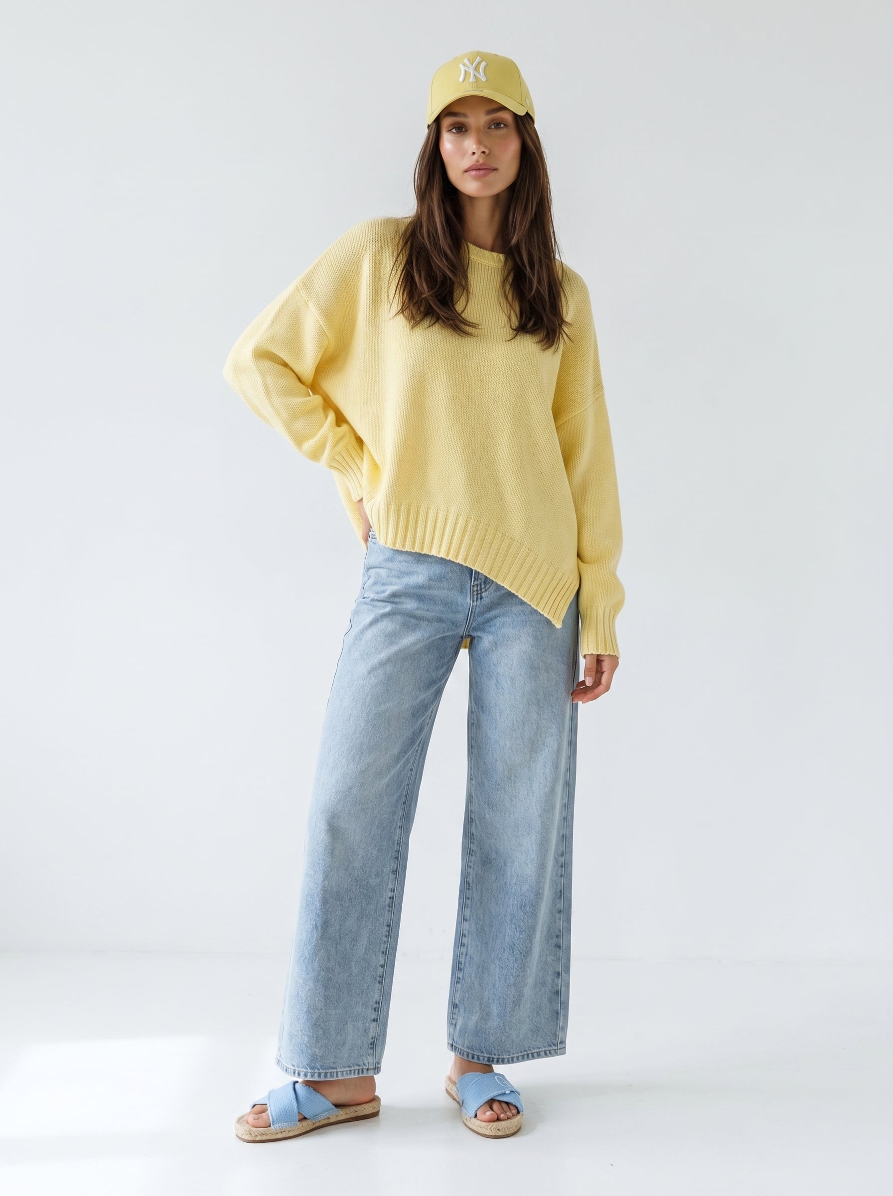 Maglia Nadia – Giallo donna