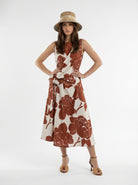 Abito Vivienne - Ruggine donna