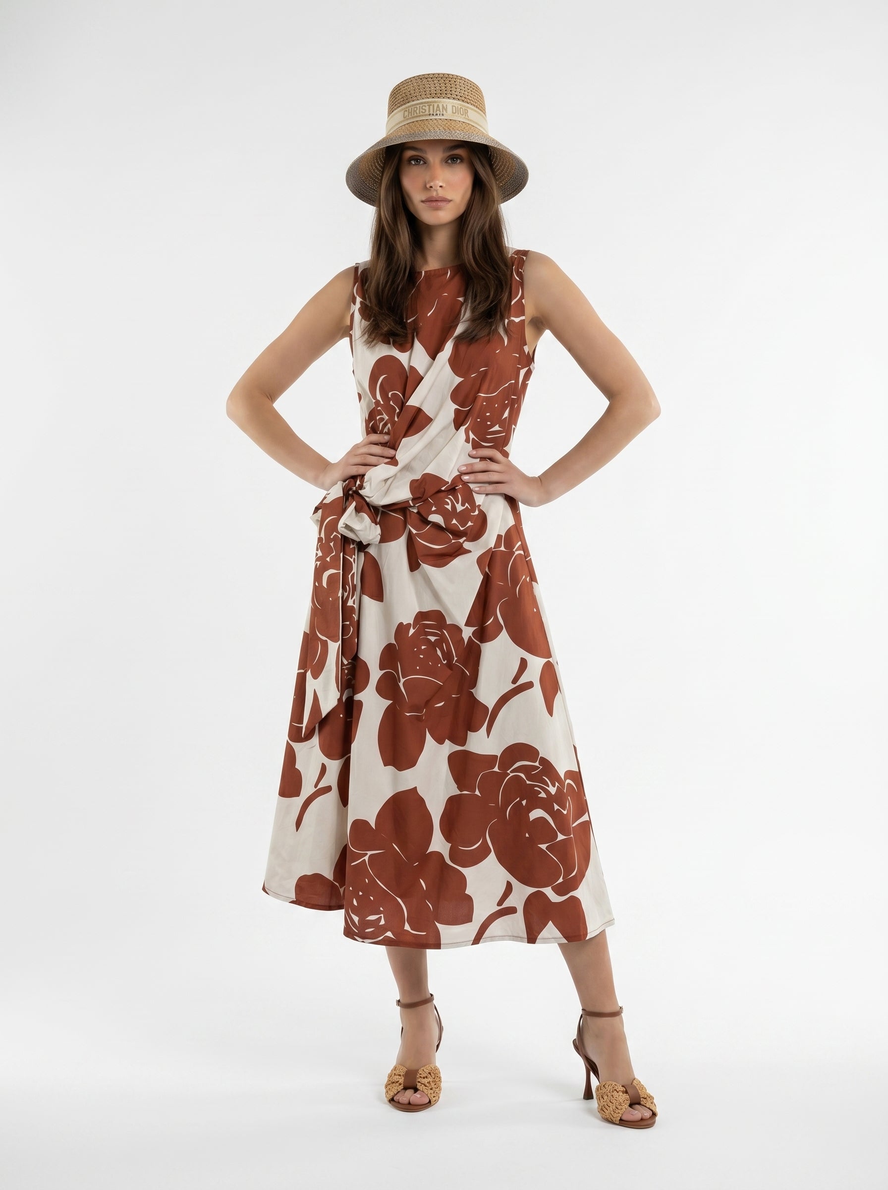 Abito Vivienne - Ruggine donna