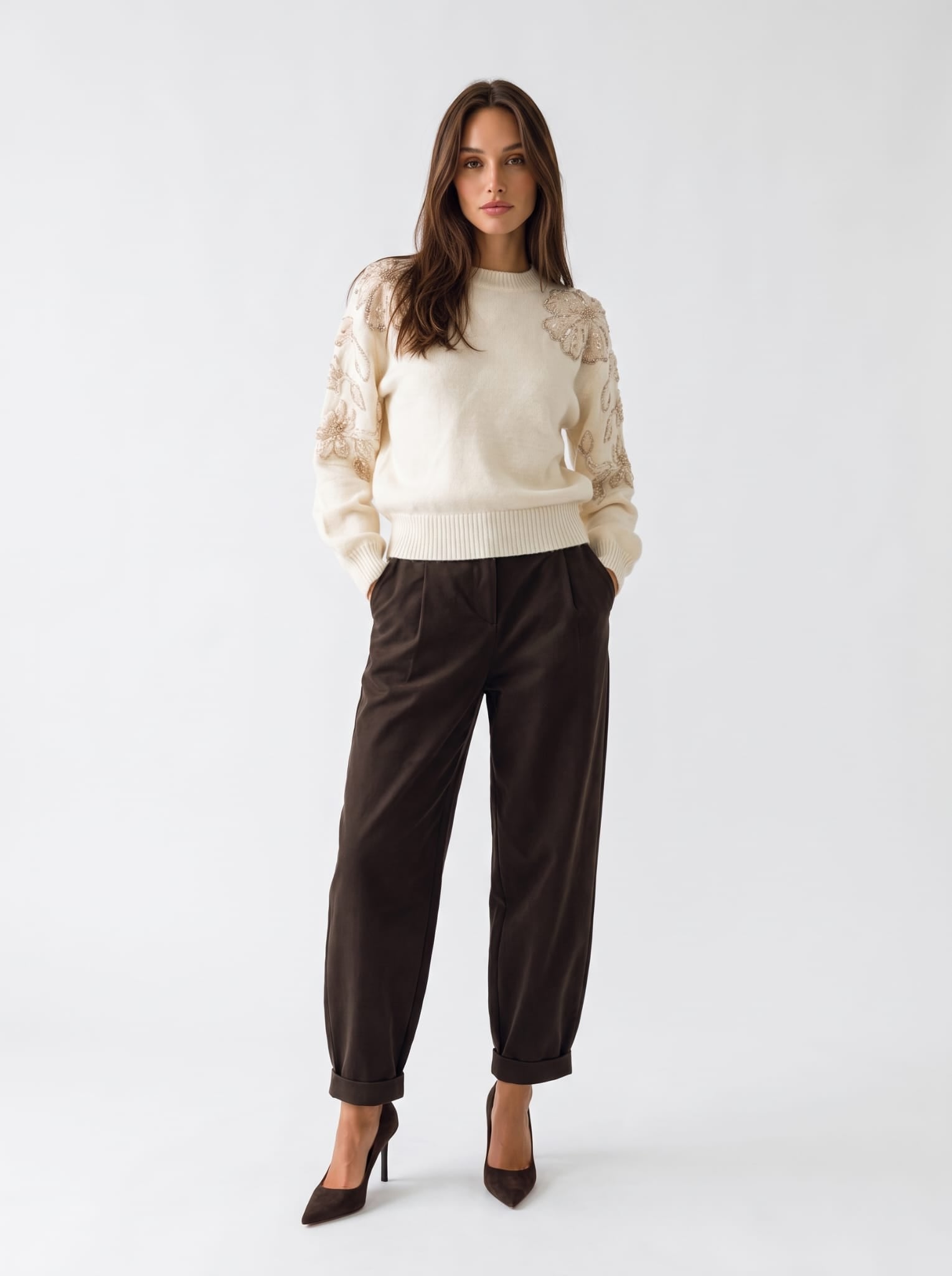 Pullover Cléophée - Panna Maglia donna