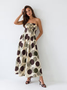 Abito Sandy - Burro e verde militare donna