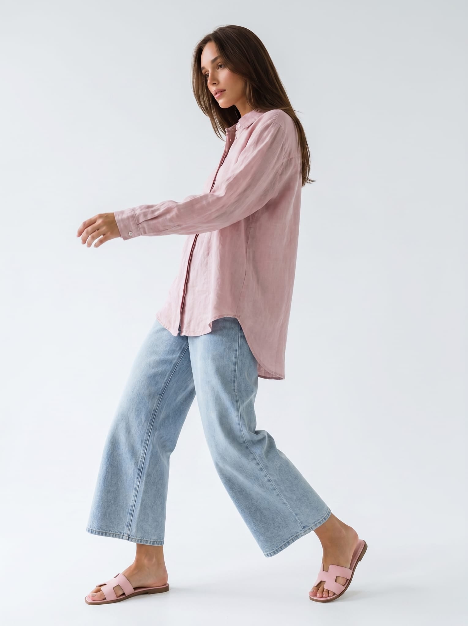 Camicia Lunaria - Rosa donna