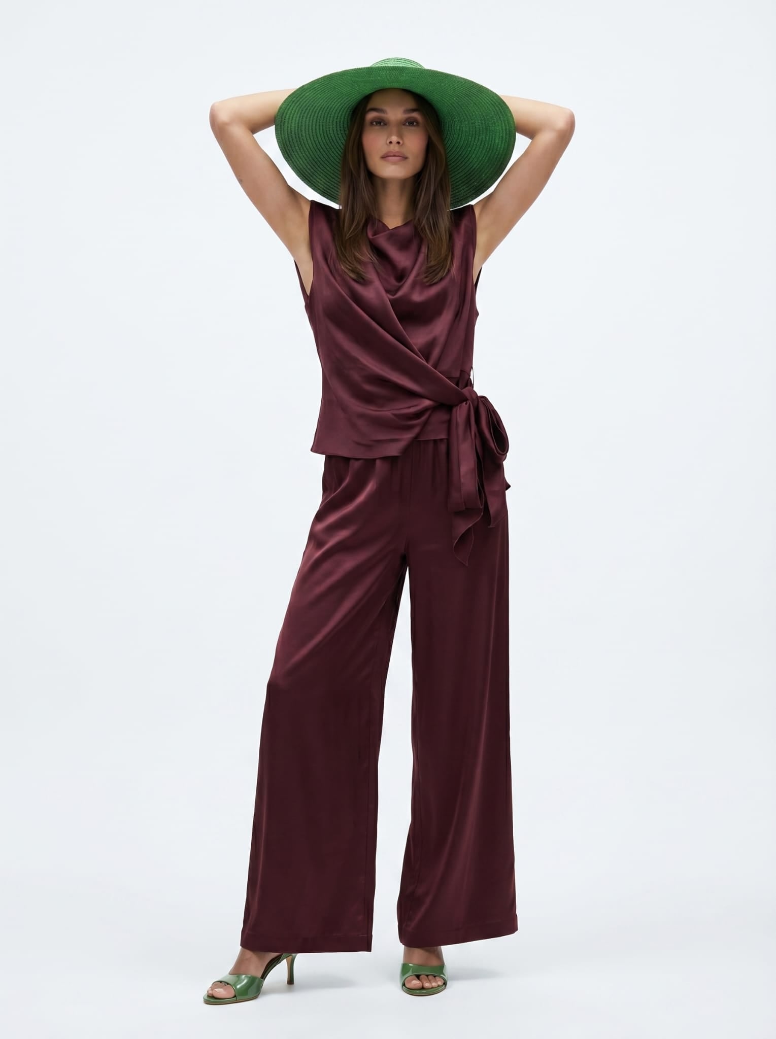 Coordinato Nerissa - Bordeaux donna