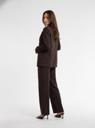 Tailleur Giselle - Marrone Tailleur donna