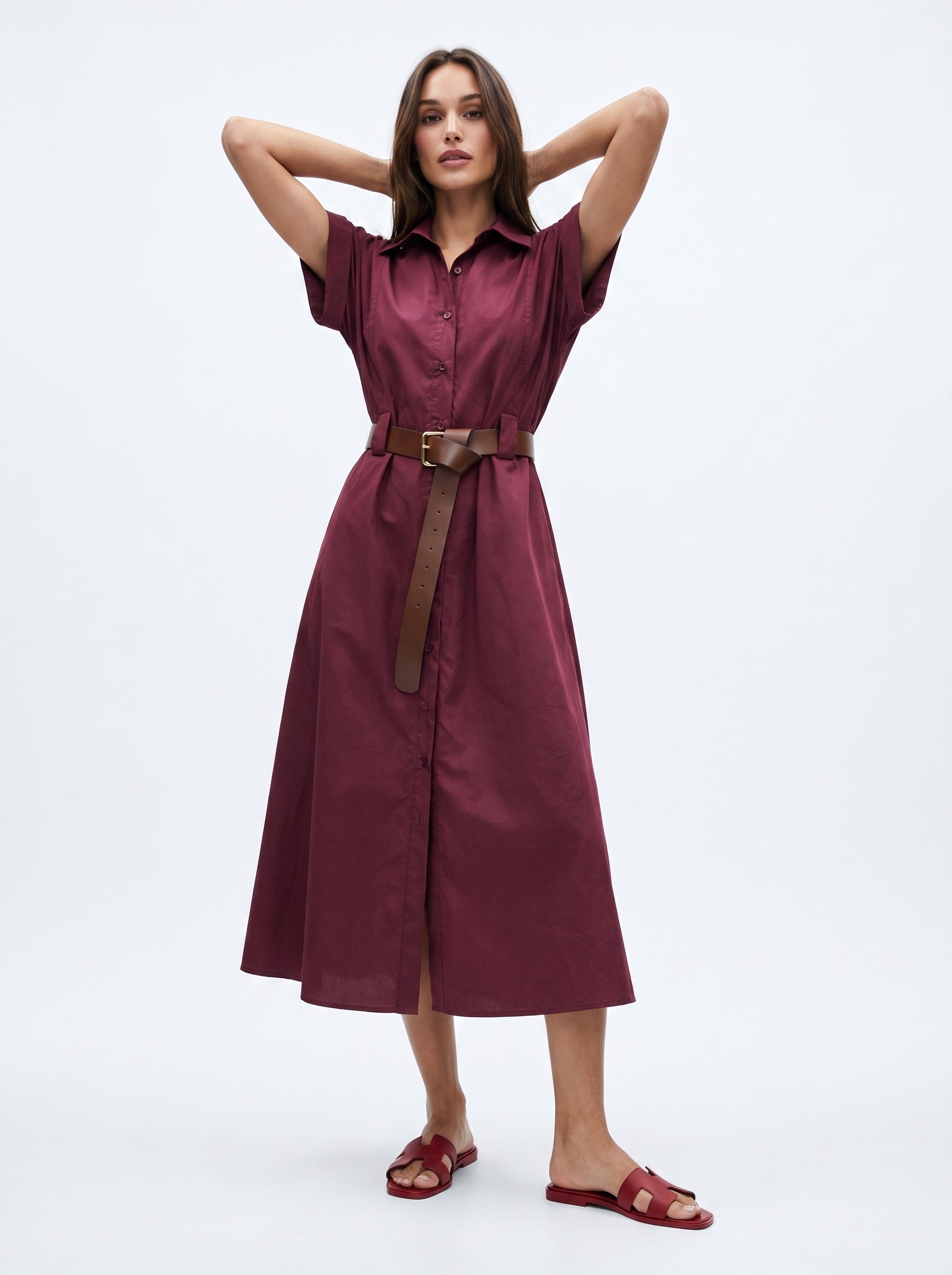 Abito Rachele - Bordeaux donna