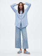 Camicia Lunaria - Azzurro donna