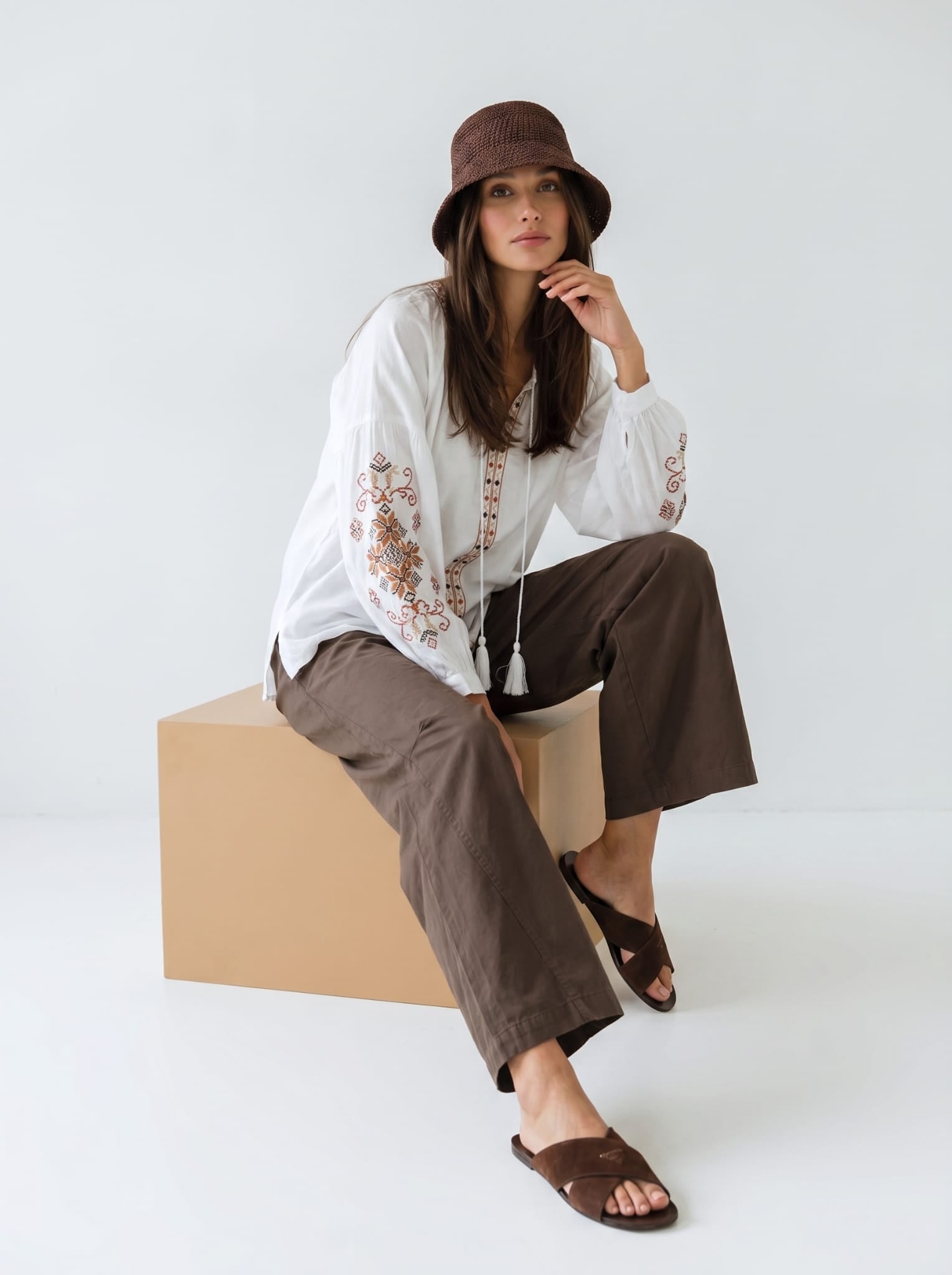 Blusa Medea - Bianco donna