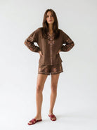 Coordinato Talitha - Marrone donna