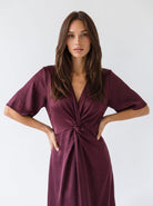 Abito Anna - Bordeaux Abito donna